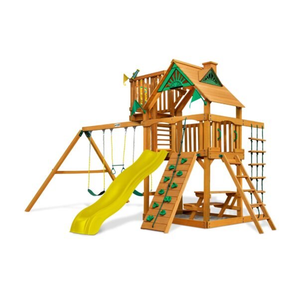 Chateau w/ Sky Loft Swing Set